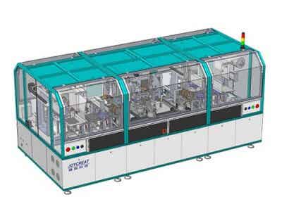 精毅科技 JBSM-01雙工位高速疊片機 方形鋰電池設備