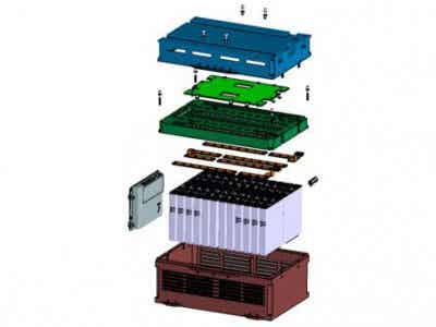 興能新材 鋰電池 鋁殼標(biāo)準(zhǔn)模塊