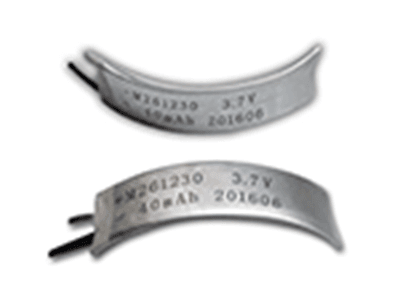 超力揚(yáng) 鋰離子電池 弧形鋰電池 3.7V 40mAh