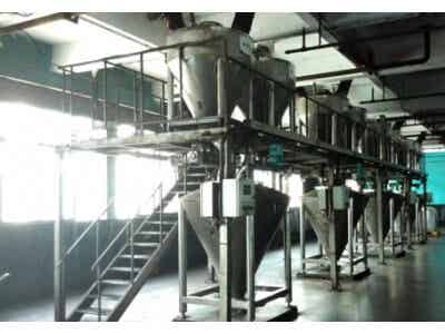 深博自動化 鋰電池材料自動配料機 自動稱重配混料系統