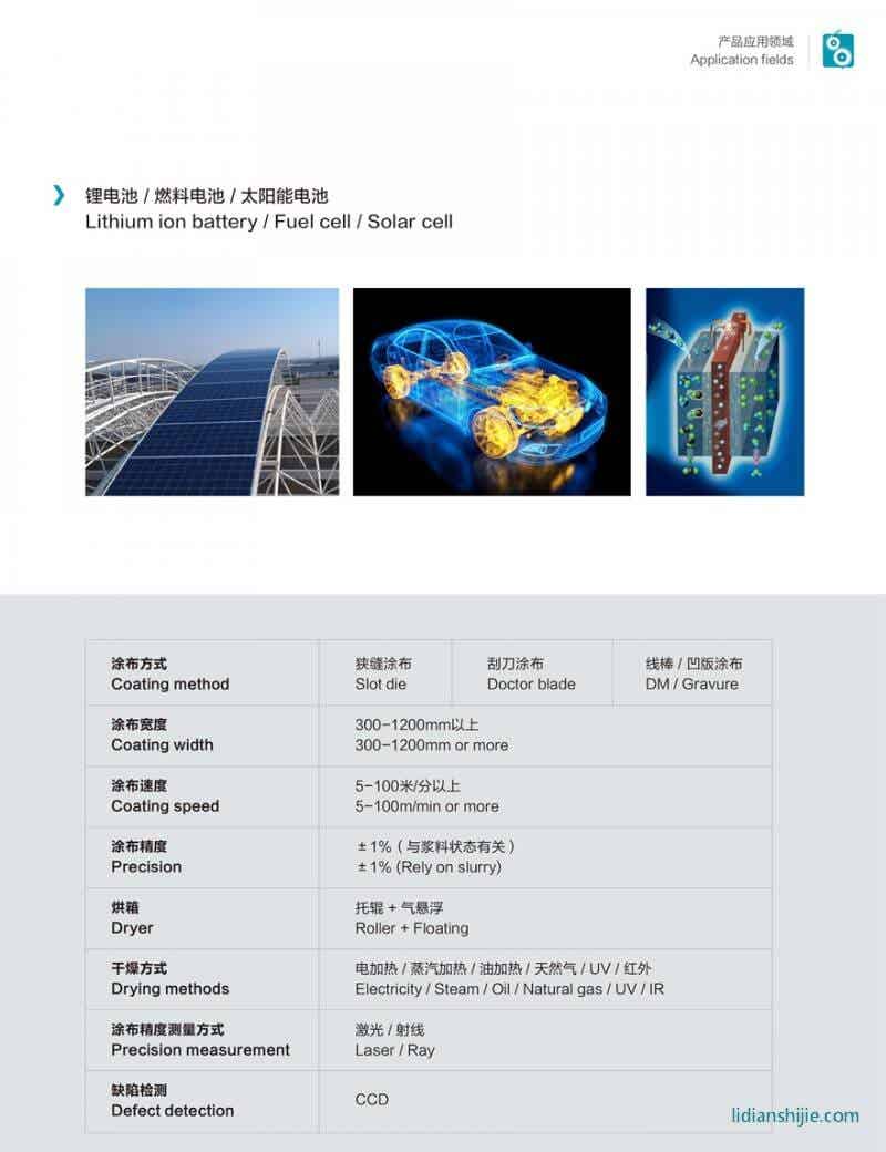 善營股份狹縫涂布機參數