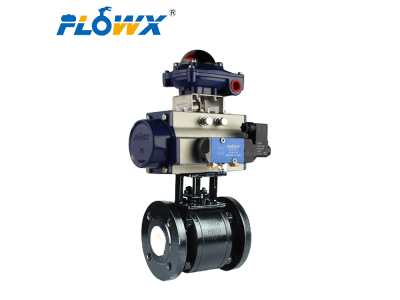 單作用彈簧復(fù)位氣動陶瓷球閥