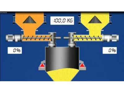 幽威自動稱重配料系統