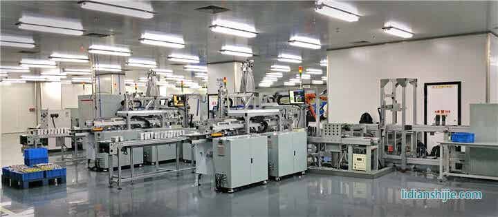 匯興智造鋰電池生產線