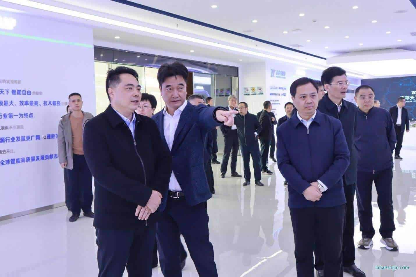 撫州市委書記魏曉奎率黨政代表團赴志存鋰業(yè)集團考察調研