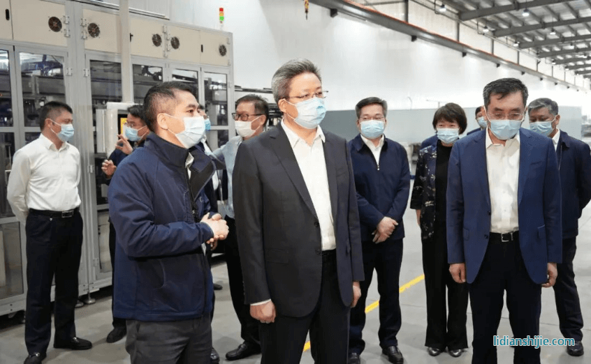 南通市市委副書記、市長吳新明一行蒞臨南通科瑞恩調研