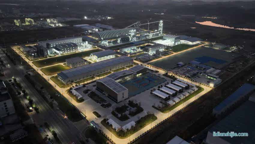 天齊鋰業(yè)安居基地廠區(qū)實景圖。四川省經(jīng)信廳供圖